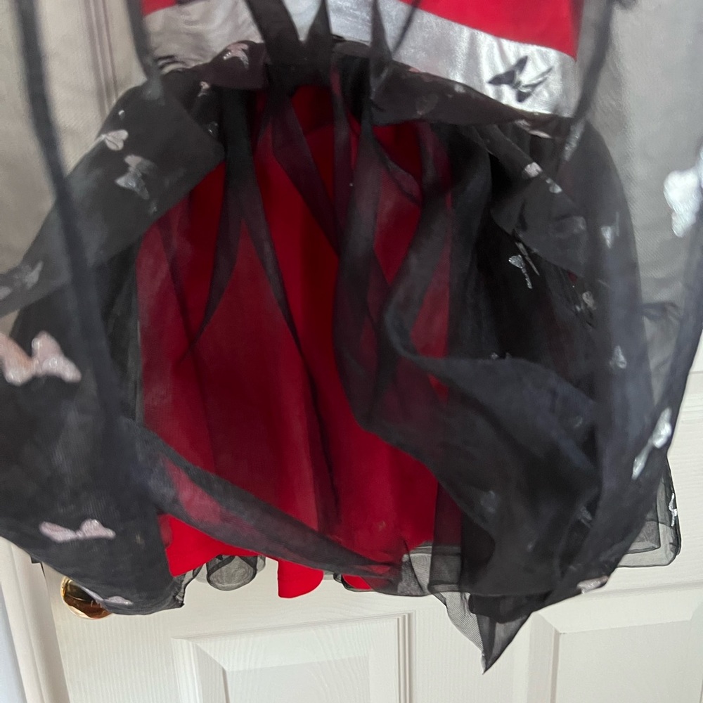 Disney Minnie Mouse dress with attached hood with ears. - Picture 7 of 8